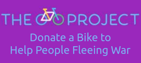 Donate a bike to help people fleeing war