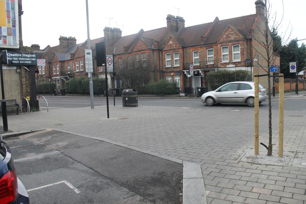 Change on visual priority in Walthamstow