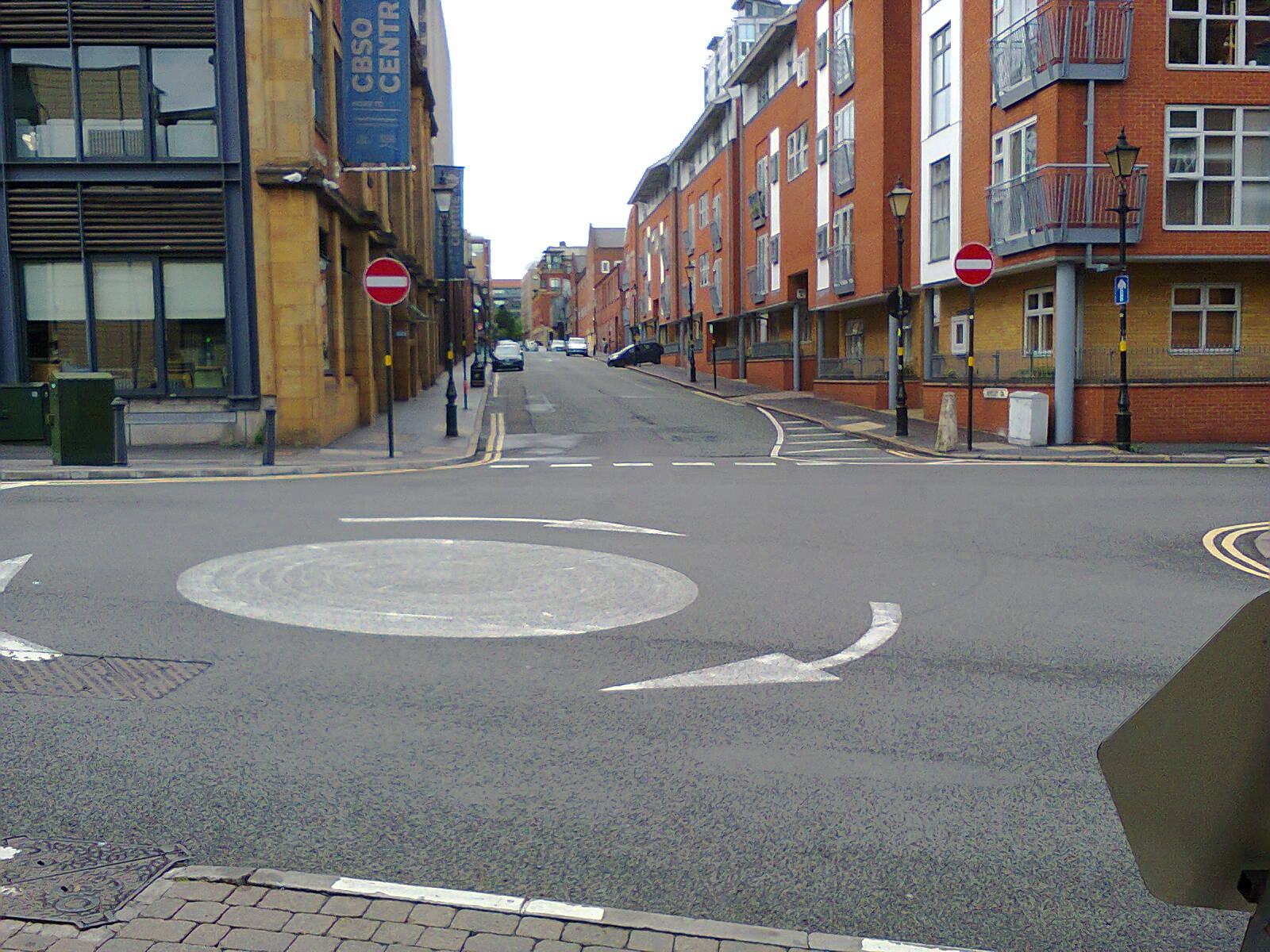 Dangerous Roundabout in Holliday Street