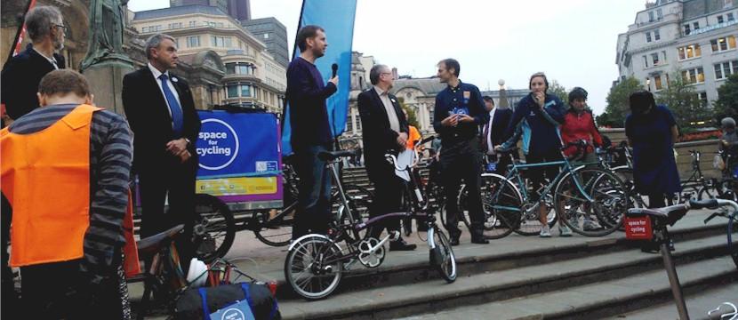 Space for Cycling Tory Party conference ride