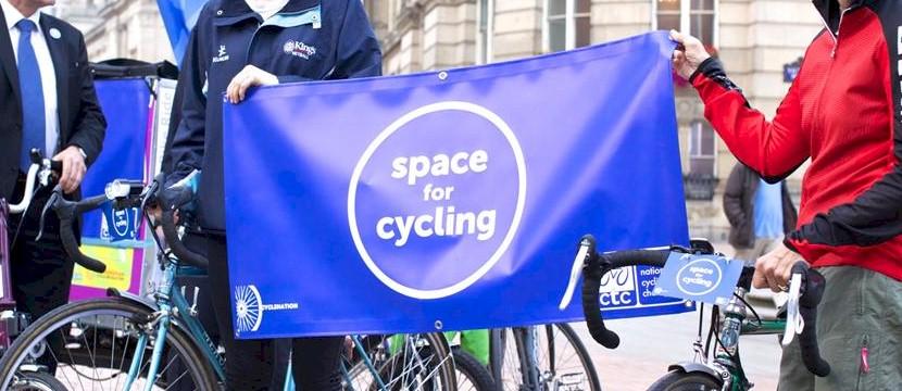 Space for Cycling Tory Party conference ride (David Weight / CTC - the national cycling charity)