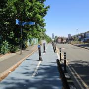 Start of Harborne Green Route