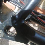 Hinge machine screw